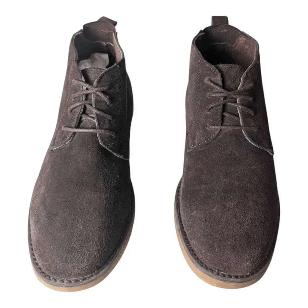 BRUNO MARC Men's Classic Chukka Boot Size 7.5